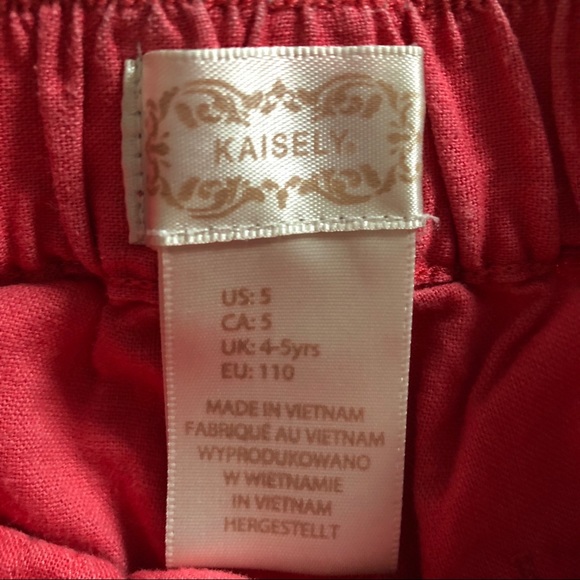 2 pairs of girls shorts. Size 5 - Picture 3 of 7